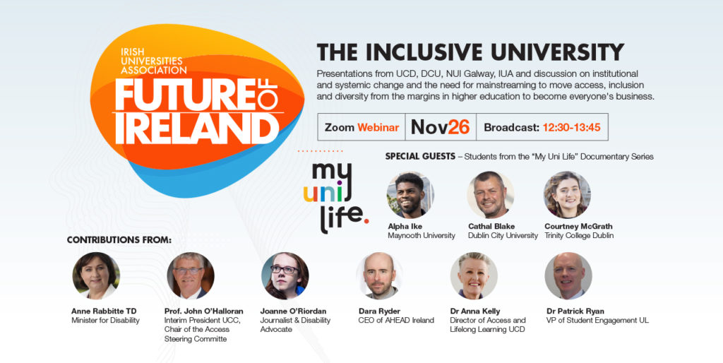 IUA Future of Ireland Seminar: The Inclusive University