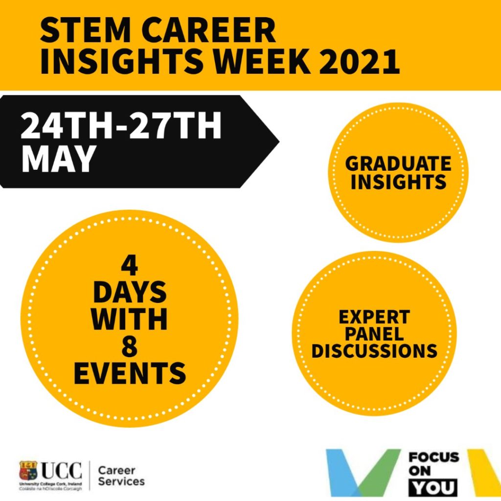 Stem Career Insights Week 2021 at UCC