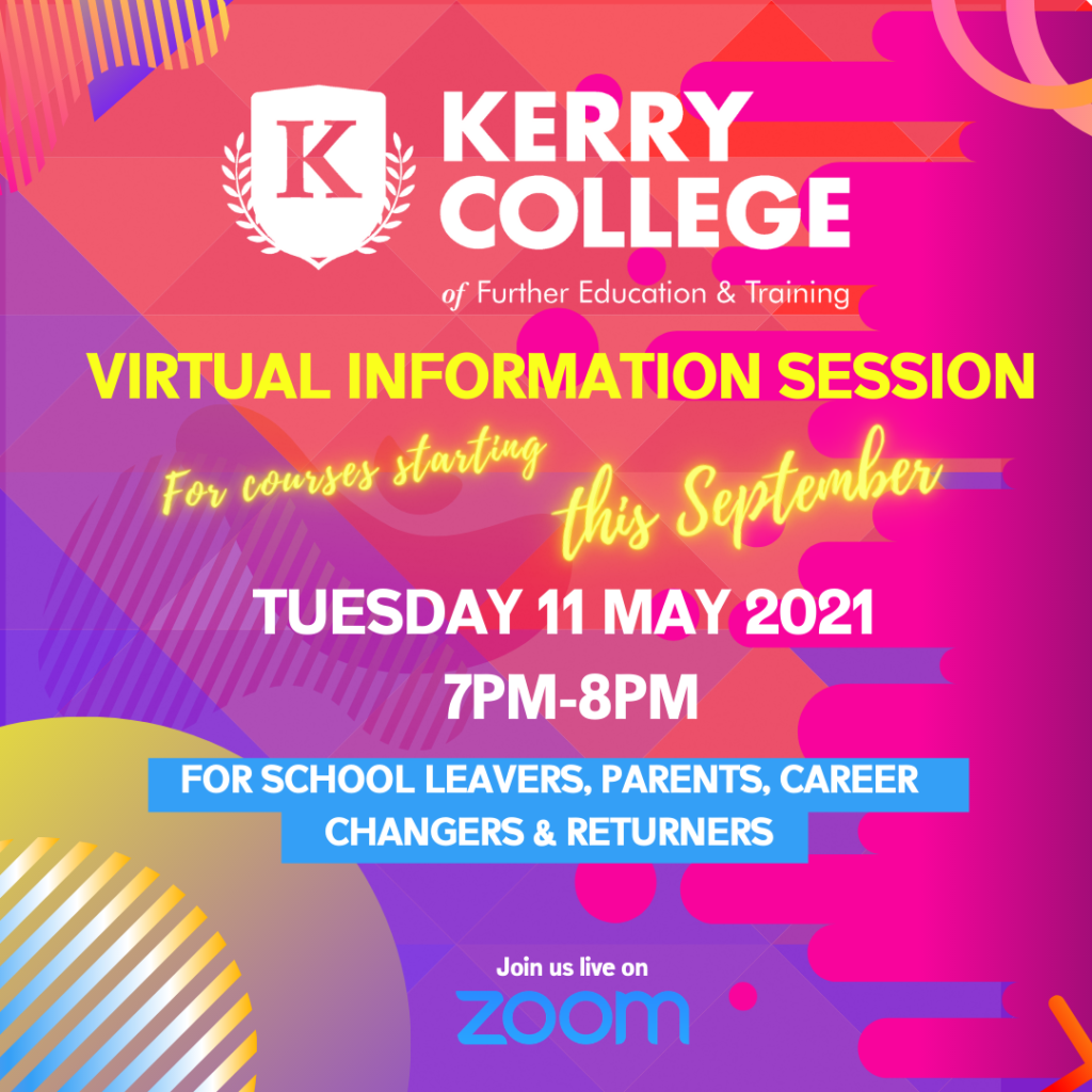Kerry College – Virtual Information Session