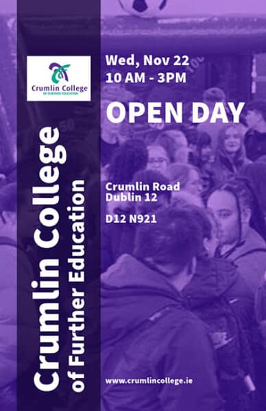 Crumlin College of Further Education Open Day